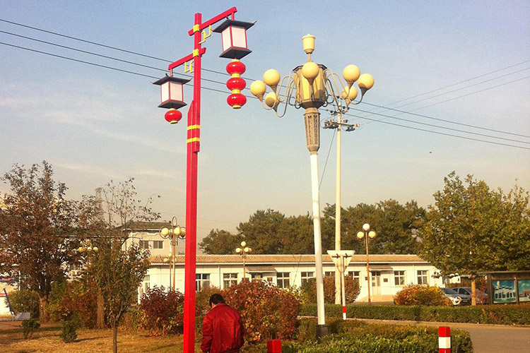 十三陵鎮政府景觀燈項目